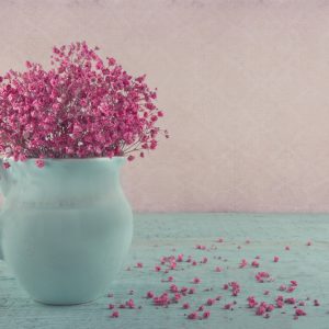 Artificial Baby Breath Flower (assorted shapes and sizes) - Pink