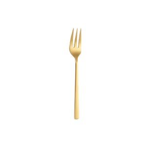 Gold Mirror Dessert Fork