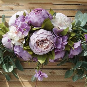 Artificial Floral Swag / Centerpiece Flower - Lavender