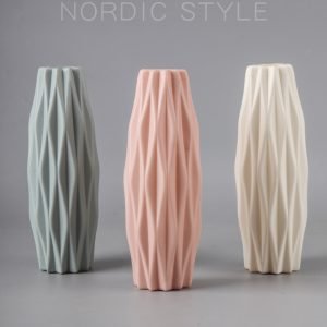 Nordic Style Small Flower Vase - Pink
