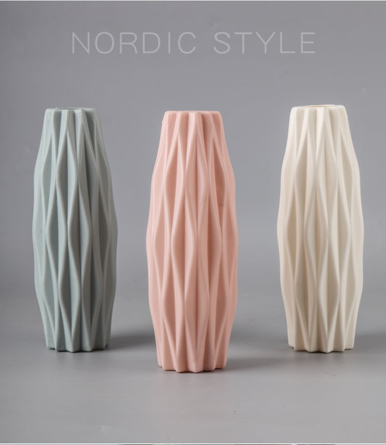Nordic Style Small Flower Vase - Pink