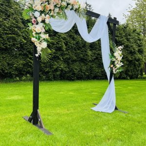 Square Rustic Wooden Arch