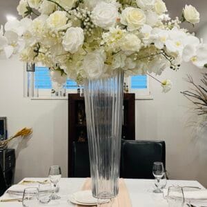 Premium Silk Flower Ball for Centerpiece (Rose)