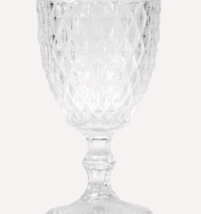 Clear Wine Goblet / Glass