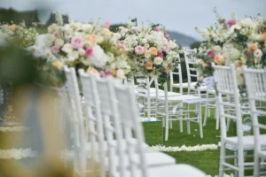 buying vs renting wedding decor