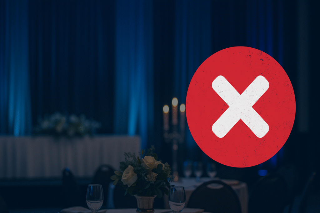 Mistakes to Avoid When Planning a Corporate Event