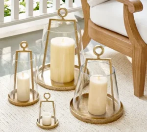 candle holders or lanterns
