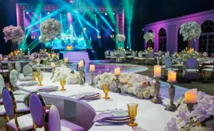 compare DIY and hired event decor