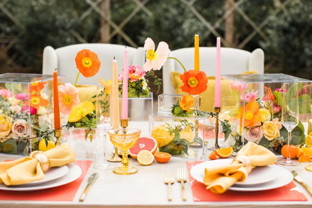 Summer outdoor wedding decoration ideas