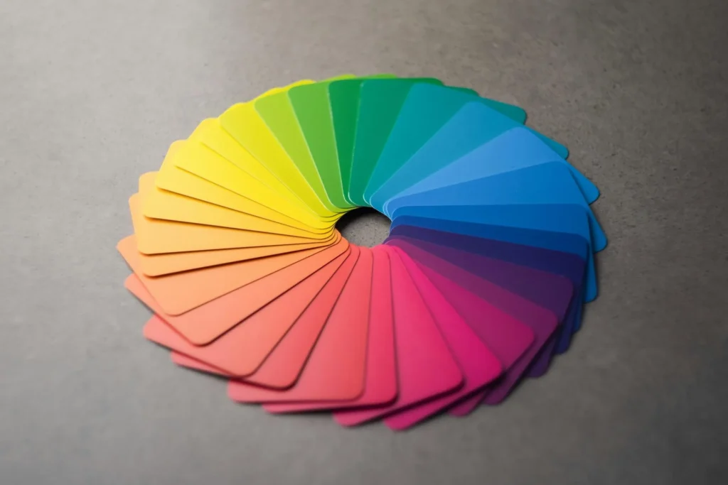 choosing colors for corporate events